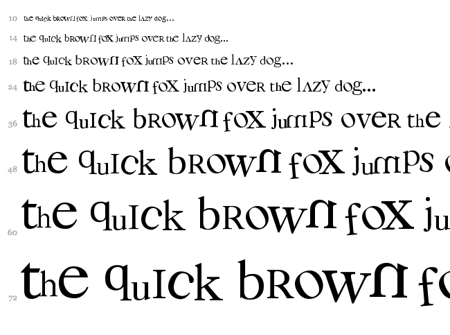 3 grammes 5 font waterfall